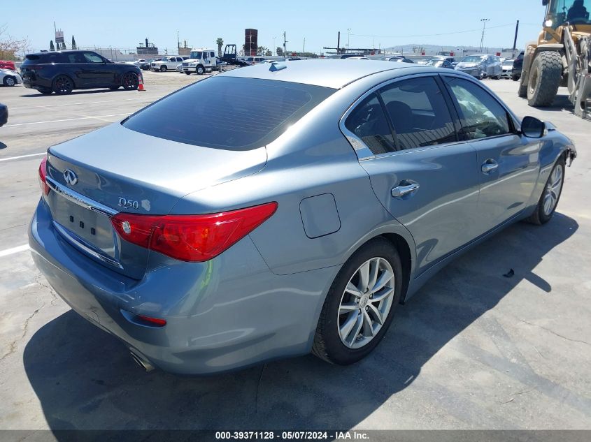 2015 Infiniti Q50 Premium VIN: JN1BV7APXFM357804 Lot: 39371128