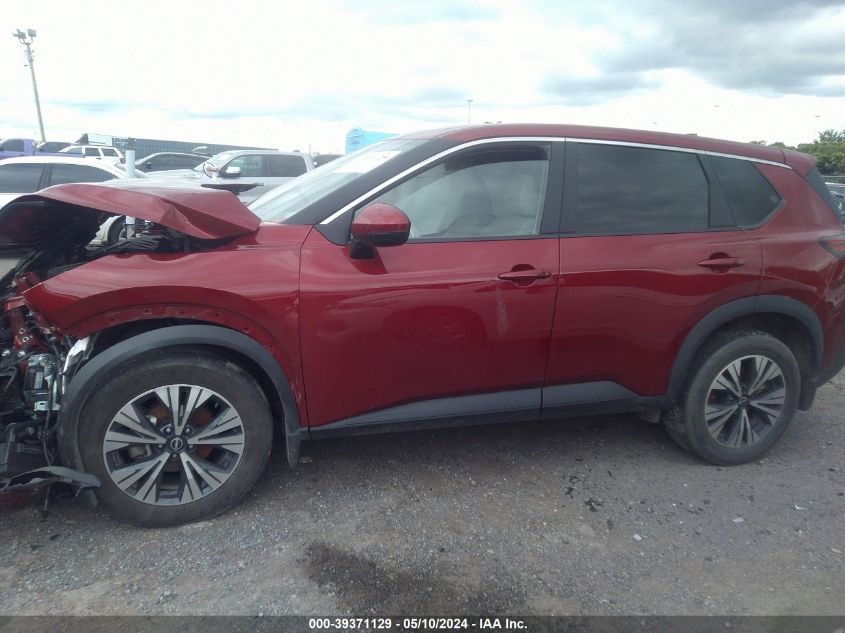 2023 Nissan Rogue Sv Fwd VIN: 5N1BT3BA0PC671972 Lot: 39371129