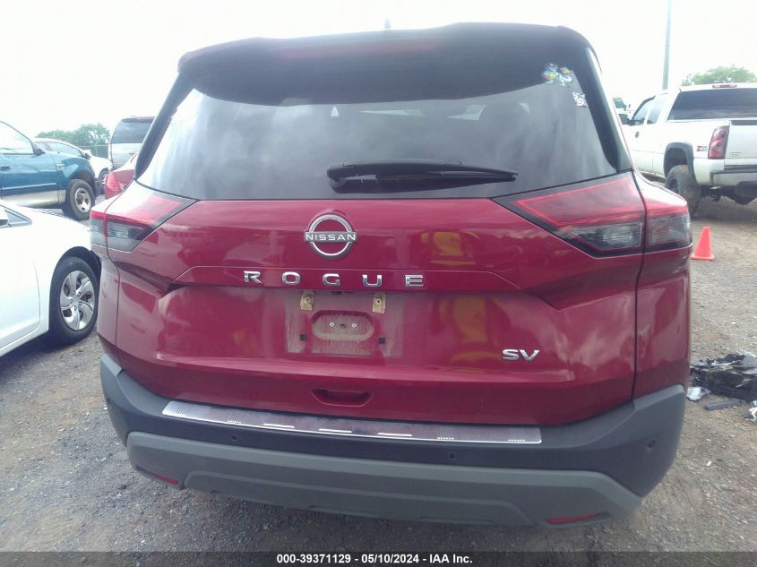 2023 Nissan Rogue Sv Fwd VIN: 5N1BT3BA0PC671972 Lot: 39371129