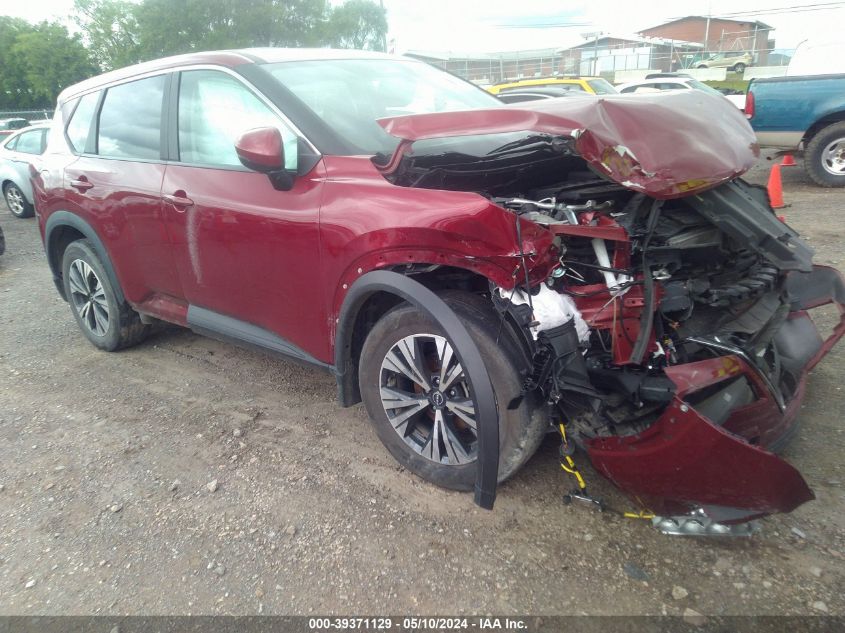 2023 Nissan Rogue Sv Fwd VIN: 5N1BT3BA0PC671972 Lot: 39371129