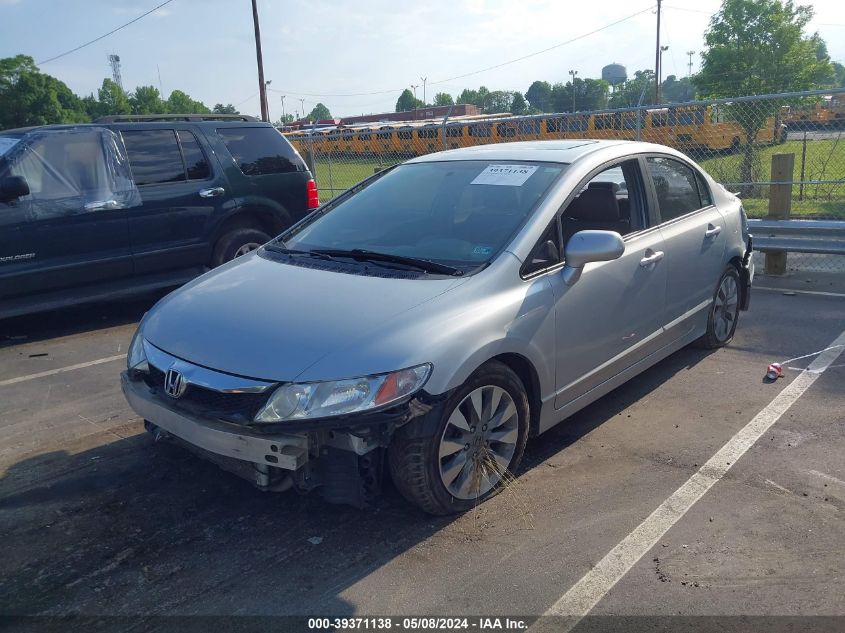 2011 Honda Civic Ex-L VIN: 2HGFA1F99BH504498 Lot: 39371138