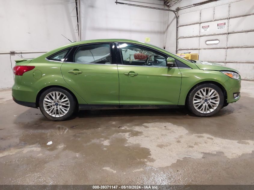 2018 Ford Focus Titanium VIN: 1FADP3J22JL252837 Lot: 39371147