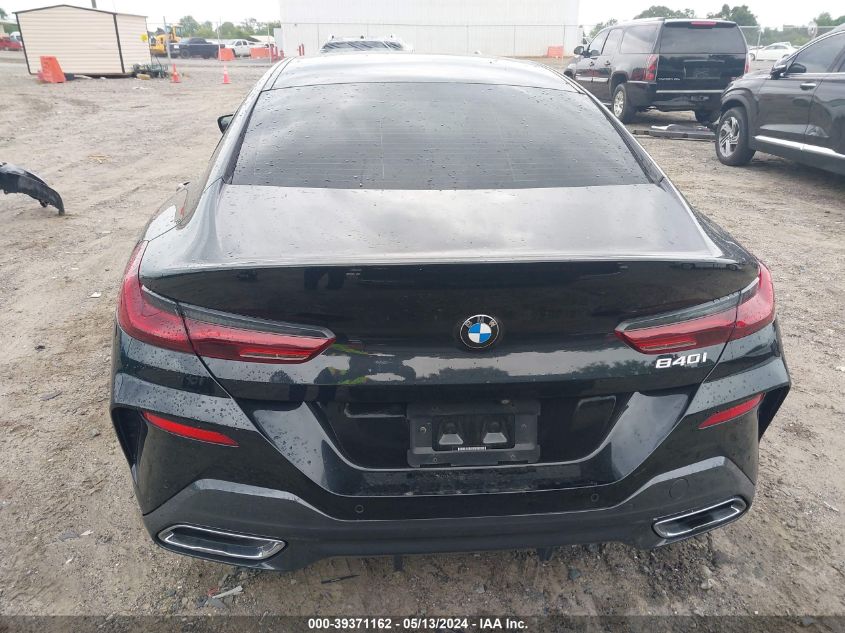 2020 BMW 840I Gran Coupe VIN: WBAGV2C02LCD71042 Lot: 39371162