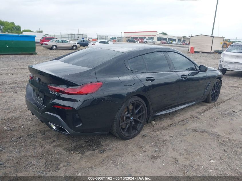 2020 BMW 840I Gran Coupe VIN: WBAGV2C02LCD71042 Lot: 39371162