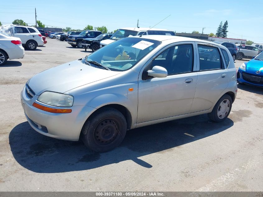 2004 Chevrolet Aveo VIN: KL1TD626X4B140094 Lot: 39371180