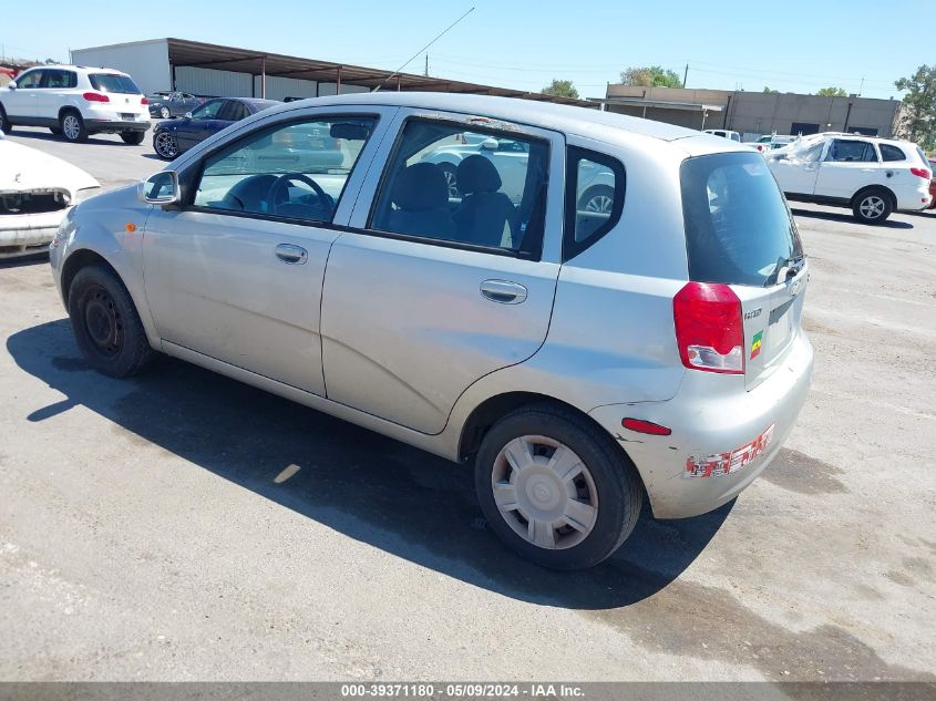 2004 Chevrolet Aveo VIN: KL1TD626X4B140094 Lot: 39371180