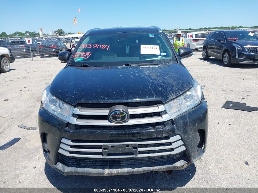 2019 TOYOTA HIGHLANDER XLE - 5TDJZRFH7KS947094