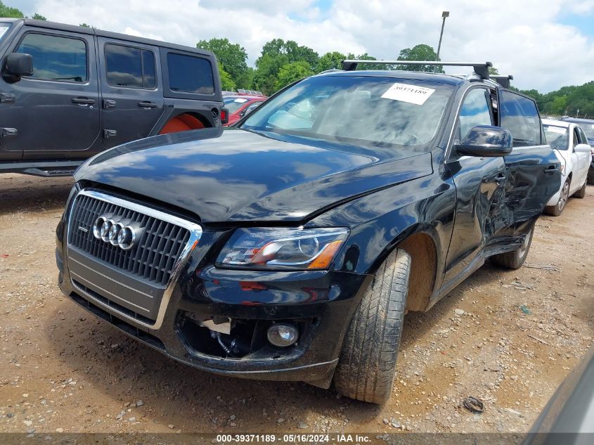 2012 Audi Q5 2.0T Premium VIN: WA1LFAFP9CA009990 Lot: 39371189