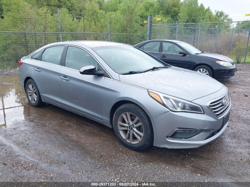 2015 Hyundai Sonata Se VIN: 5NPE24AF3FH081663 Lot: 39371203