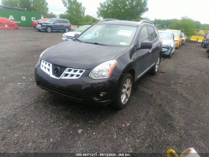 2013 Nissan Rogue Sv W/Sl Pkg VIN: JN8AS5MV6DW616990 Lot: 39371211