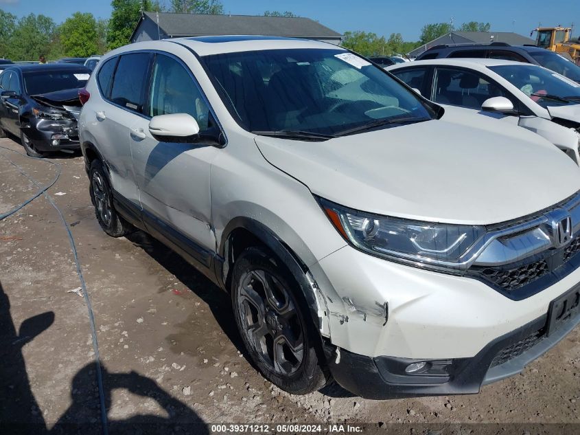 2017 Honda Cr-V Ex VIN: 2HKRW2H51HH671614 Lot: 39371212