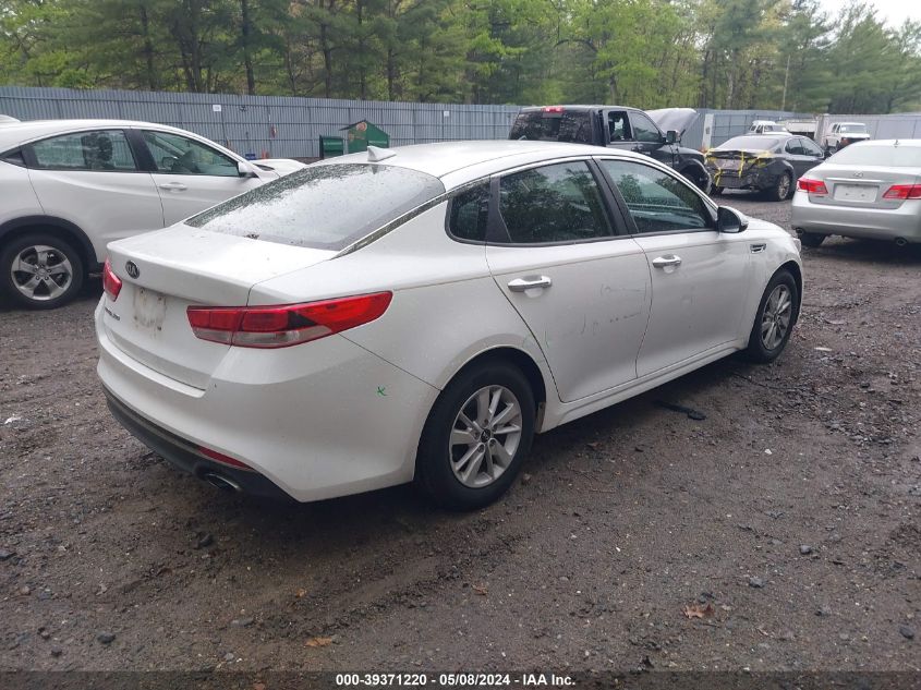 2016 Kia Optima Lx VIN: 5XXGT4L36GG048257 Lot: 39371220