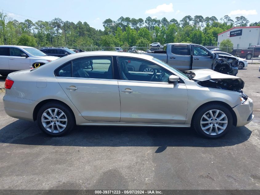 2013 Volkswagen Jetta 2.5L Se VIN: 3VWDX7AJ8DM207250 Lot: 39371223