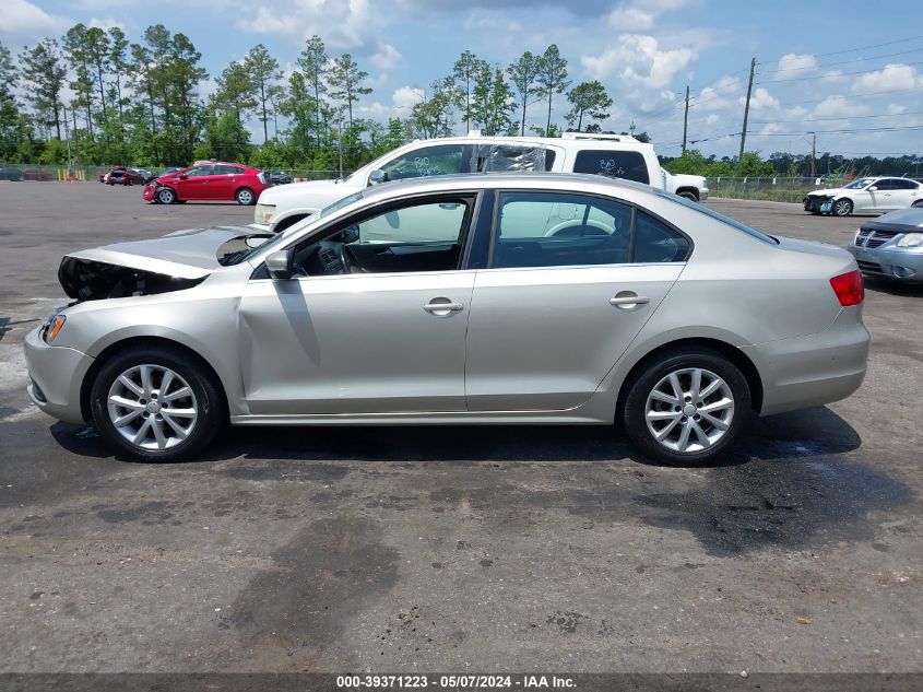 2013 Volkswagen Jetta 2.5L Se VIN: 3VWDX7AJ8DM207250 Lot: 39371223