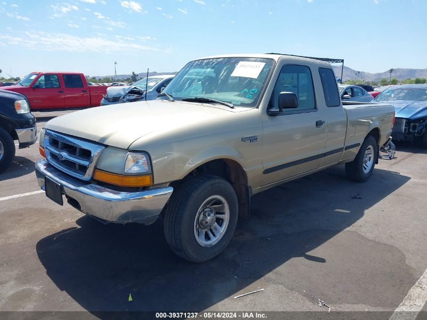 1999 Ford Ranger Xl/Xlt VIN: 1FTYR14V6XPA31212 Lot: 39371237