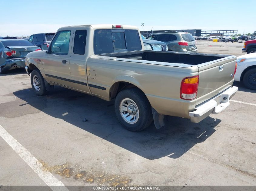 1999 Ford Ranger Xl/Xlt VIN: 1FTYR14V6XPA31212 Lot: 39371237