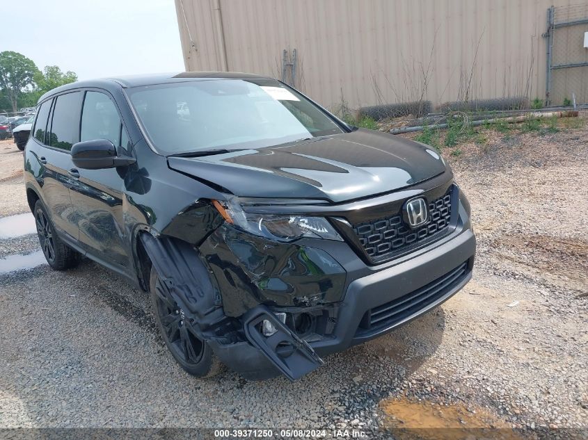 2019 Honda Passport Sport VIN: 5FNYF8H28KB017364 Lot: 39371250