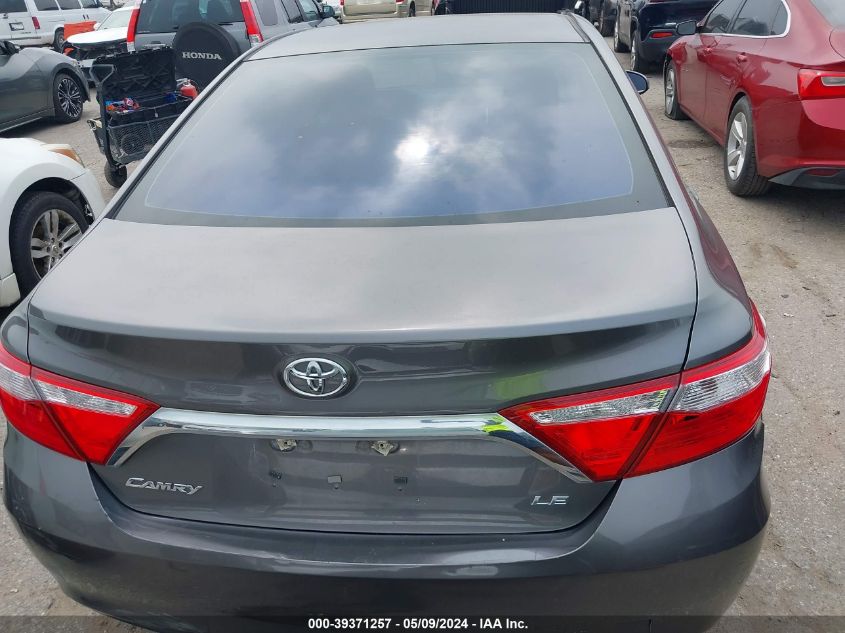 2016 Toyota Camry Le VIN: 4T4BF1FK4GR545290 Lot: 39371257