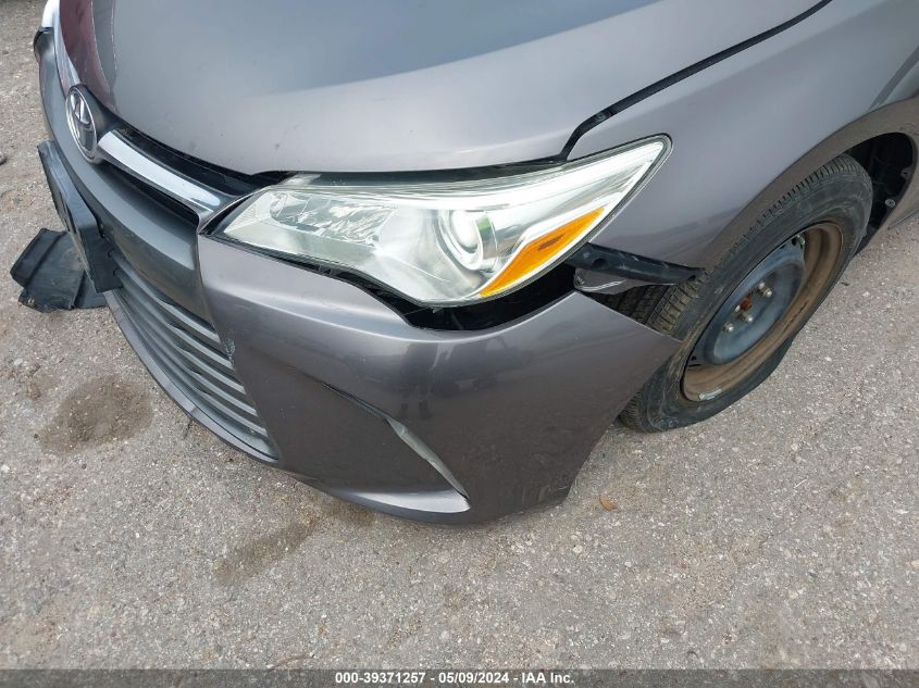 2016 Toyota Camry Le VIN: 4T4BF1FK4GR545290 Lot: 39371257