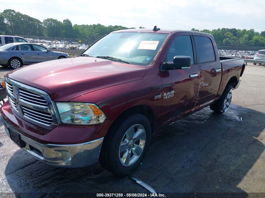 2017 Ram 1500 Big Horn 4X4 5'7 Box VIN: 3C6RR7LT8HG523356 Lot: 39371259