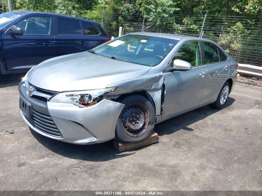 2015 Toyota Camry Le VIN: 4T4BF1FK8FR460094 Lot: 39371266