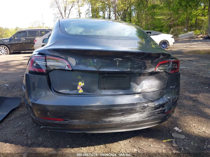 2023 Tesla Model 3 Rear-Wheel Drive VIN: 5YJ3E1EA7PF700230 Lot: 39371278