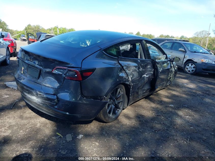 2023 Tesla Model 3 Rear-Wheel Drive VIN: 5YJ3E1EA7PF700230 Lot: 39371278