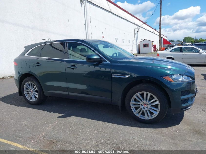 2018 Jaguar F-Pace 20D Prestige VIN: SADCK2FN3JA250659 Lot: 39371287