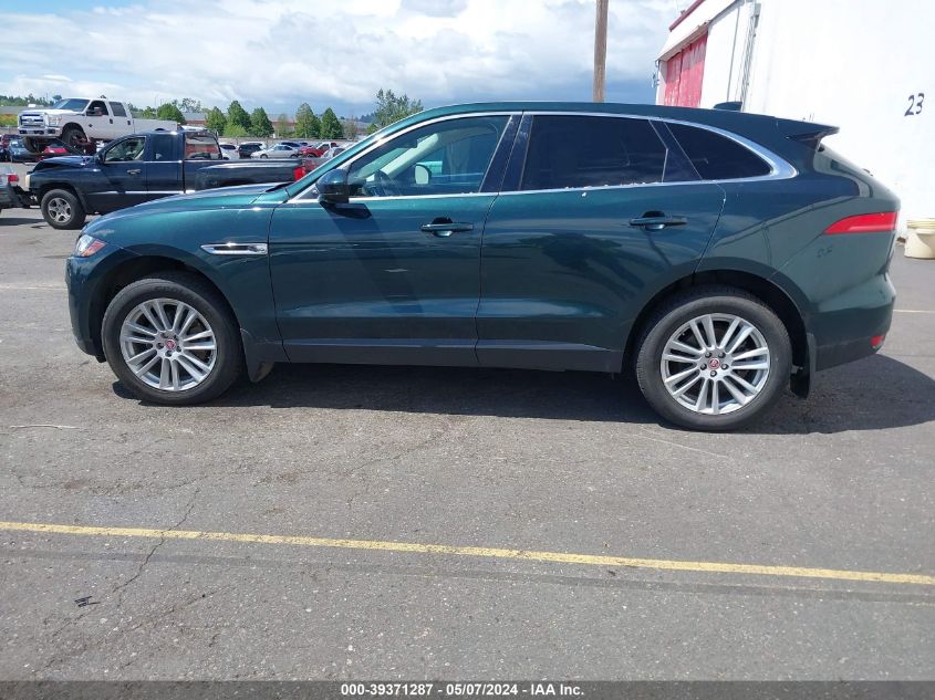 2018 Jaguar F-Pace 20D Prestige VIN: SADCK2FN3JA250659 Lot: 39371287