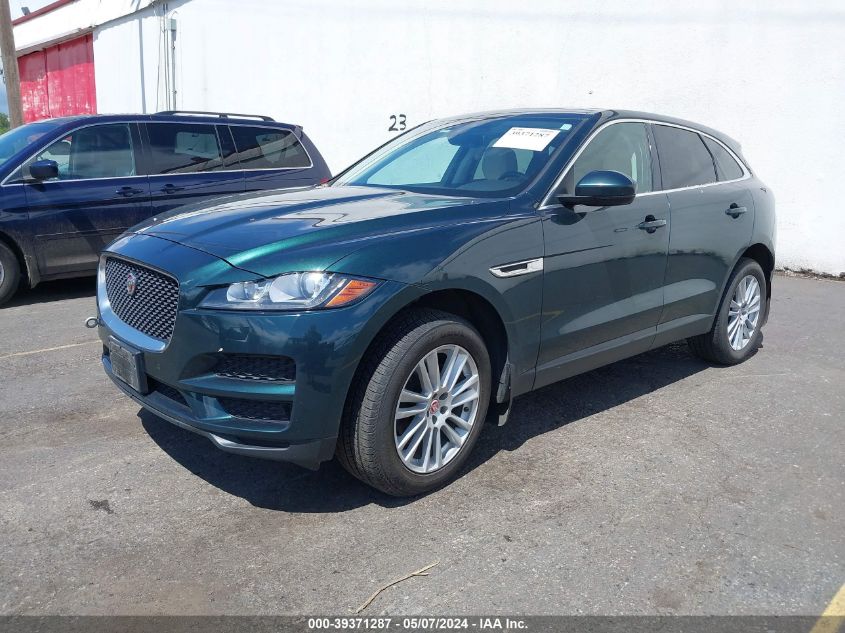 2018 Jaguar F-Pace 20D Prestige VIN: SADCK2FN3JA250659 Lot: 39371287