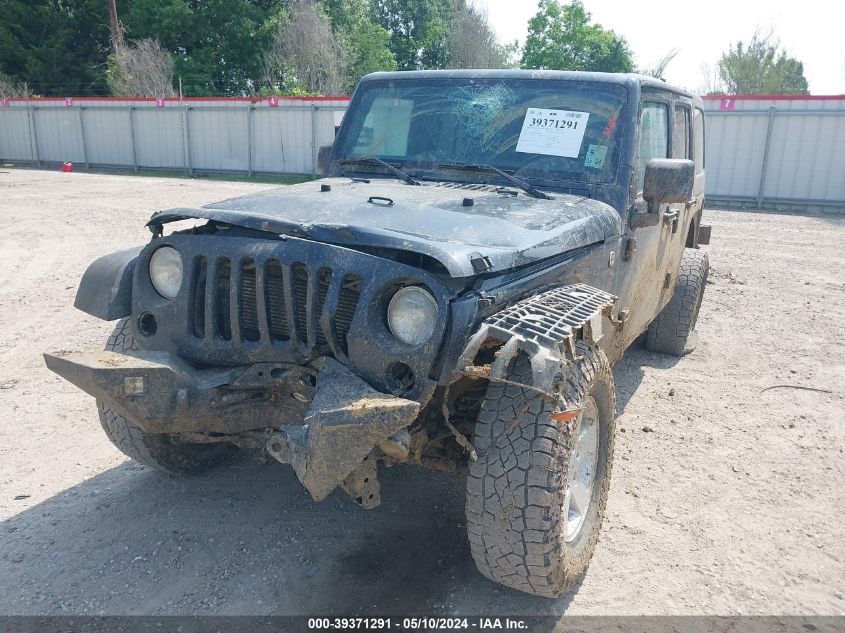 2016 Jeep Wrangler Unlimited Sport VIN: 1C4BJWDG1GL266202 Lot: 39371291