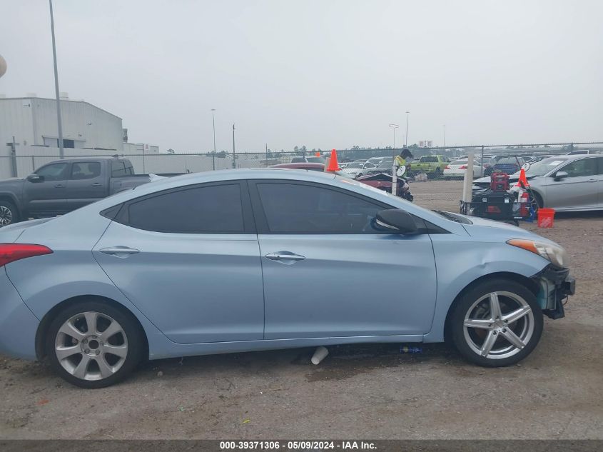 2012 Hyundai Elantra Limited (Ulsan Plant) VIN: KMHDH4AE8CU227036 Lot: 39371306