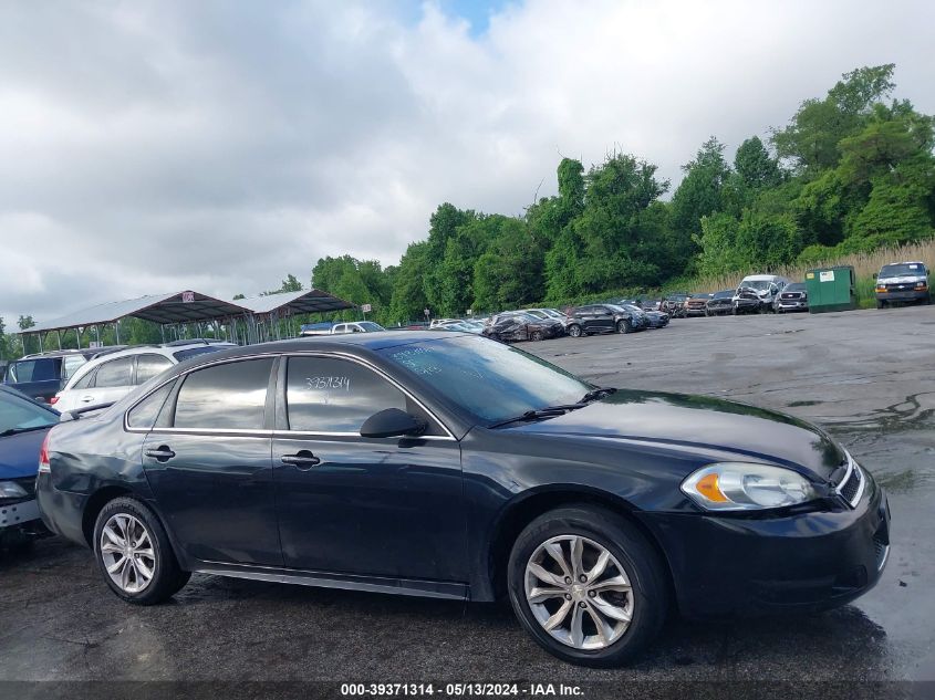 2012 Chevrolet Impala Police VIN: 2G1WD5E3XC1173038 Lot: 39371314