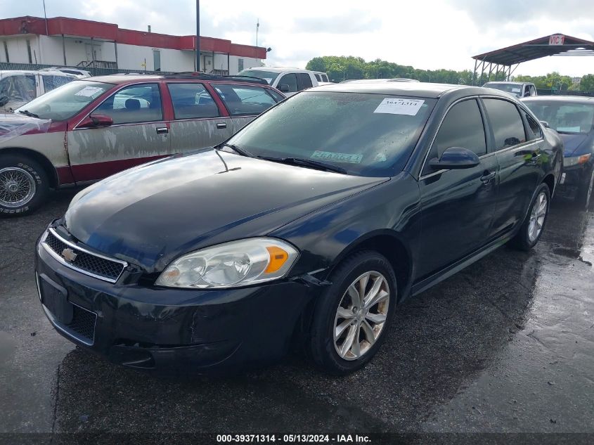 2012 Chevrolet Impala Police VIN: 2G1WD5E3XC1173038 Lot: 39371314