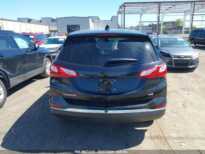 2020 Chevrolet Equinox Awd Lt 1.5L Turbo VIN: 2GNAXUEV8L6210781 Lot: 39371315