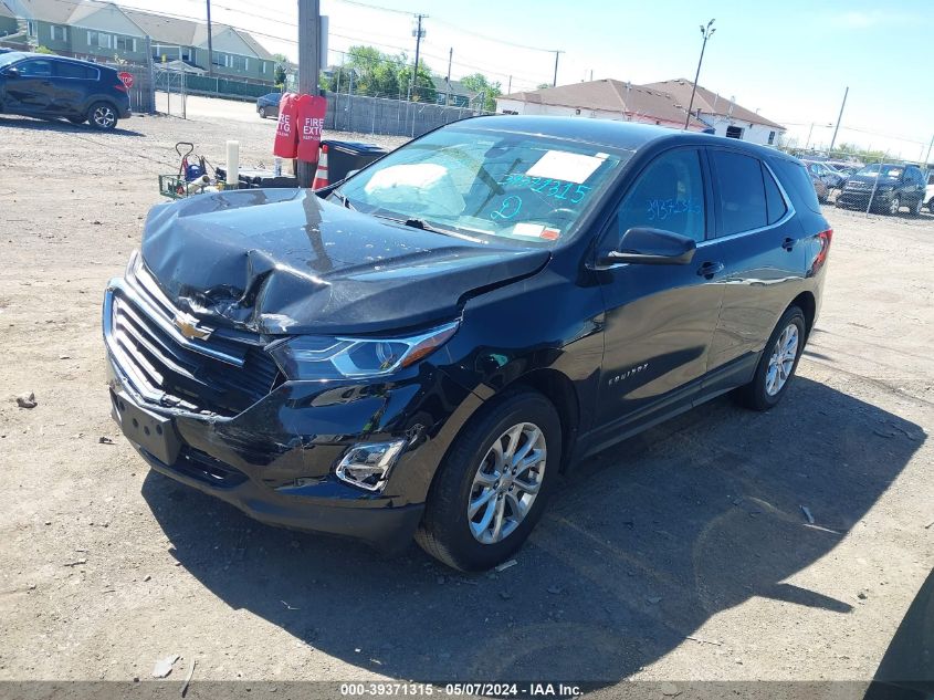 2020 Chevrolet Equinox Awd Lt 1.5L Turbo VIN: 2GNAXUEV8L6210781 Lot: 39371315