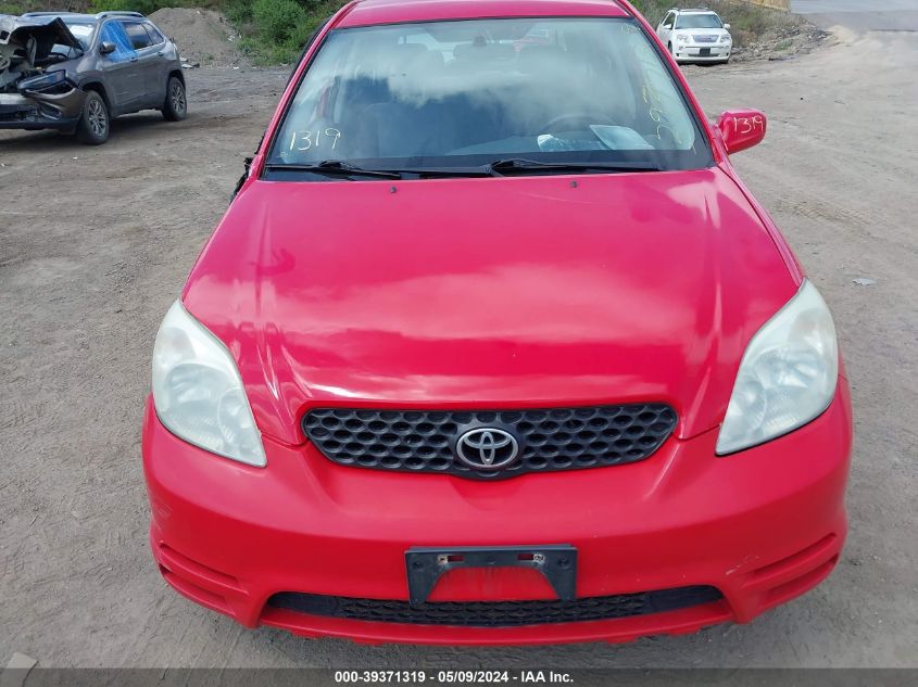 2004 Toyota Matrix Xr VIN: 2T1KR32E24C180814 Lot: 39371319