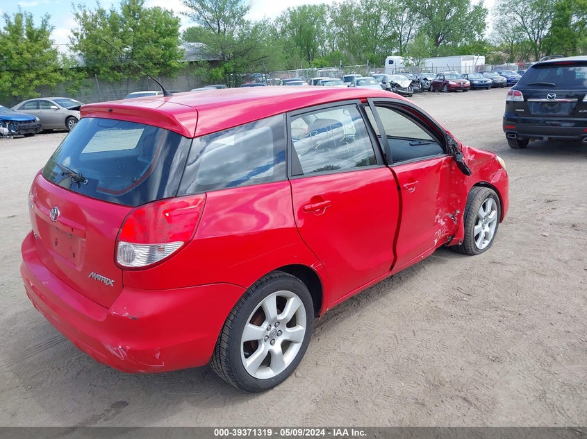 2004 Toyota Matrix Xr VIN: 2T1KR32E24C180814 Lot: 39371319