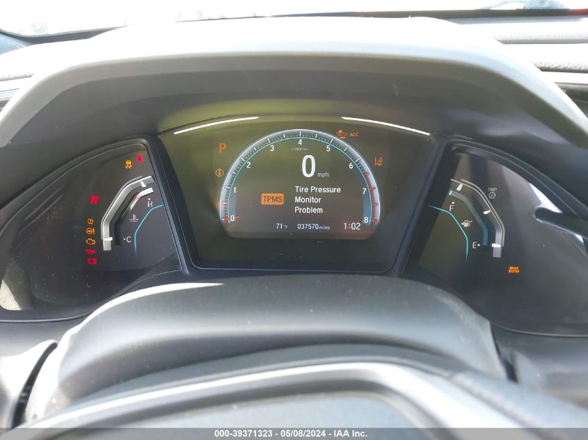 2019 Honda Civic Lx VIN: SHHFK7H3XKU225699 Lot: 39371323