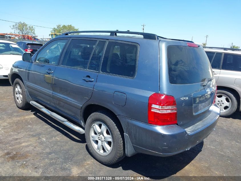 2003 Toyota Highlander Limited V6 VIN: JTEHF21A430111445 Lot: 39371328