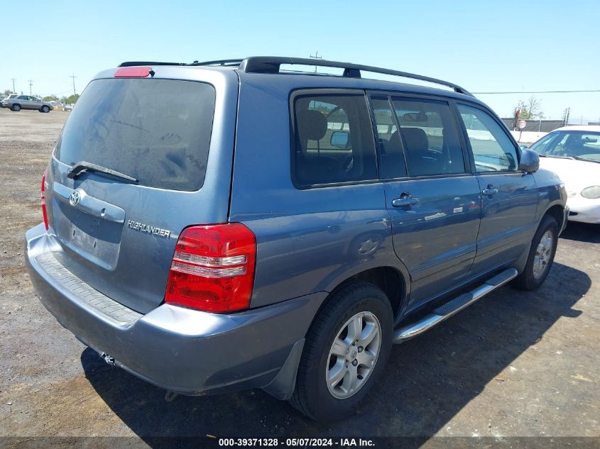 2003 Toyota Highlander Limited V6 VIN: JTEHF21A430111445 Lot: 39371328