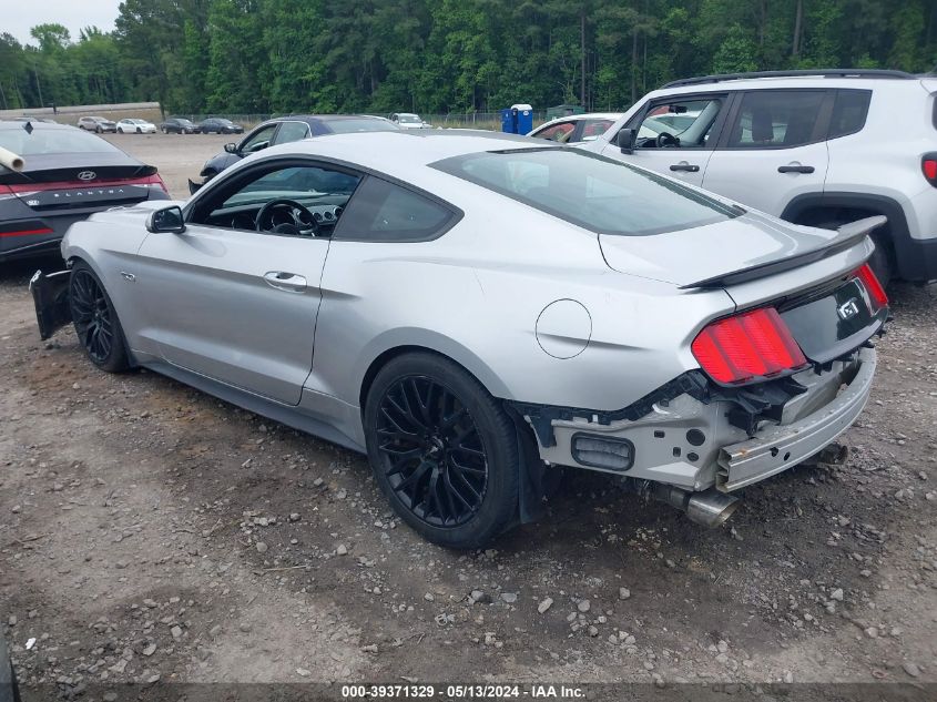 2016 Ford Mustang Gt VIN: 1FA6P8CF1G5335503 Lot: 39371329