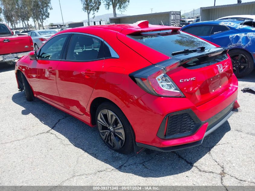 2019 Honda Civic Ex VIN: SHHFK7H62KU407360 Lot: 39371345