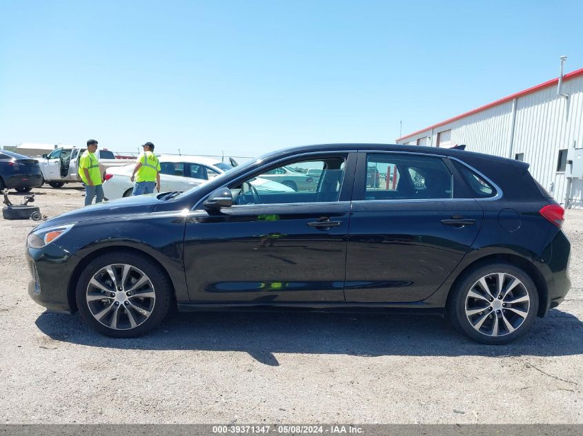 2018 Hyundai Elantra Gt VIN: KMHH35LE7JU020265 Lot: 39371347