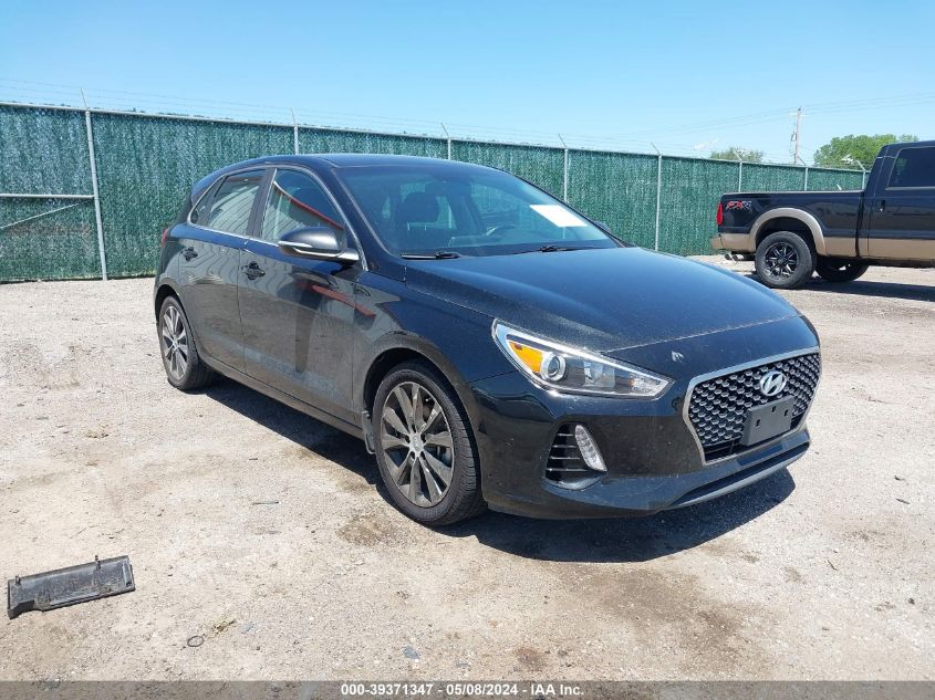 2018 Hyundai Elantra Gt VIN: KMHH35LE7JU020265 Lot: 39371347