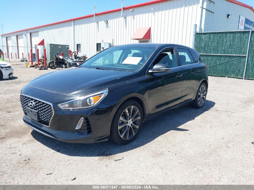 2018 Hyundai Elantra Gt VIN: KMHH35LE7JU020265 Lot: 39371347