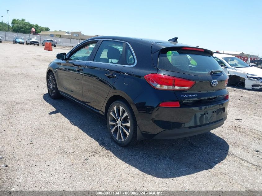 2018 Hyundai Elantra Gt VIN: KMHH35LE7JU020265 Lot: 39371347