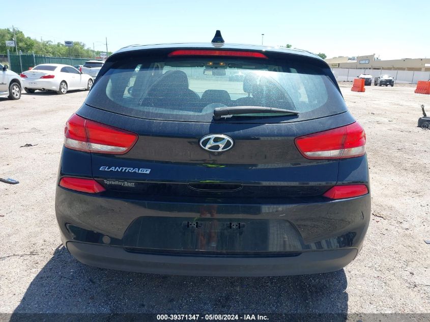 2018 Hyundai Elantra Gt VIN: KMHH35LE7JU020265 Lot: 39371347