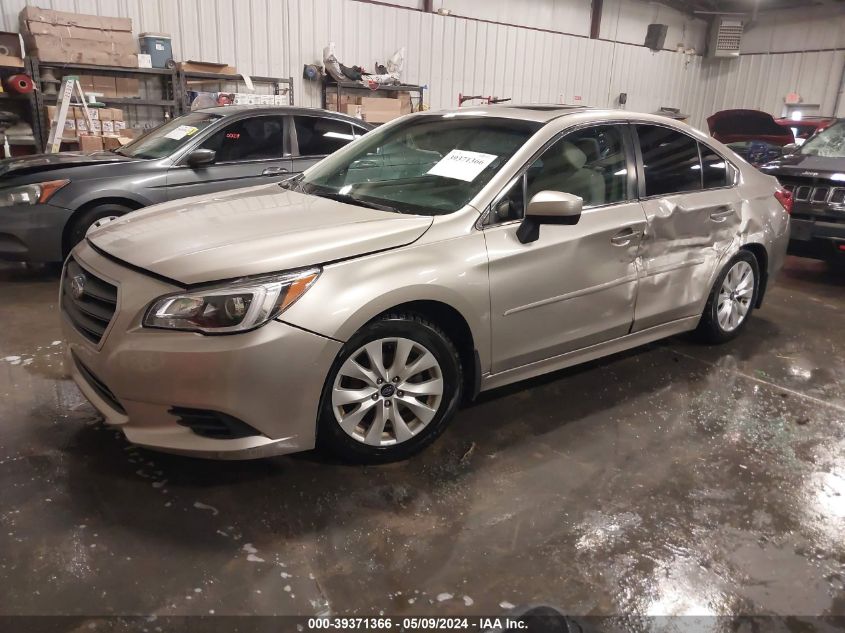 2016 Subaru Legacy 2.5I Premium VIN: 4S3BNAD61G3008468 Lot: 39371366