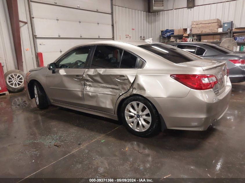 2016 Subaru Legacy 2.5I Premium VIN: 4S3BNAD61G3008468 Lot: 39371366